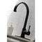 Gourmetier LS8710DLBS Concord Single-Handle Kitchen Faucet W/ Brass Sprayer, Black LS8710DLBS - alternate 7